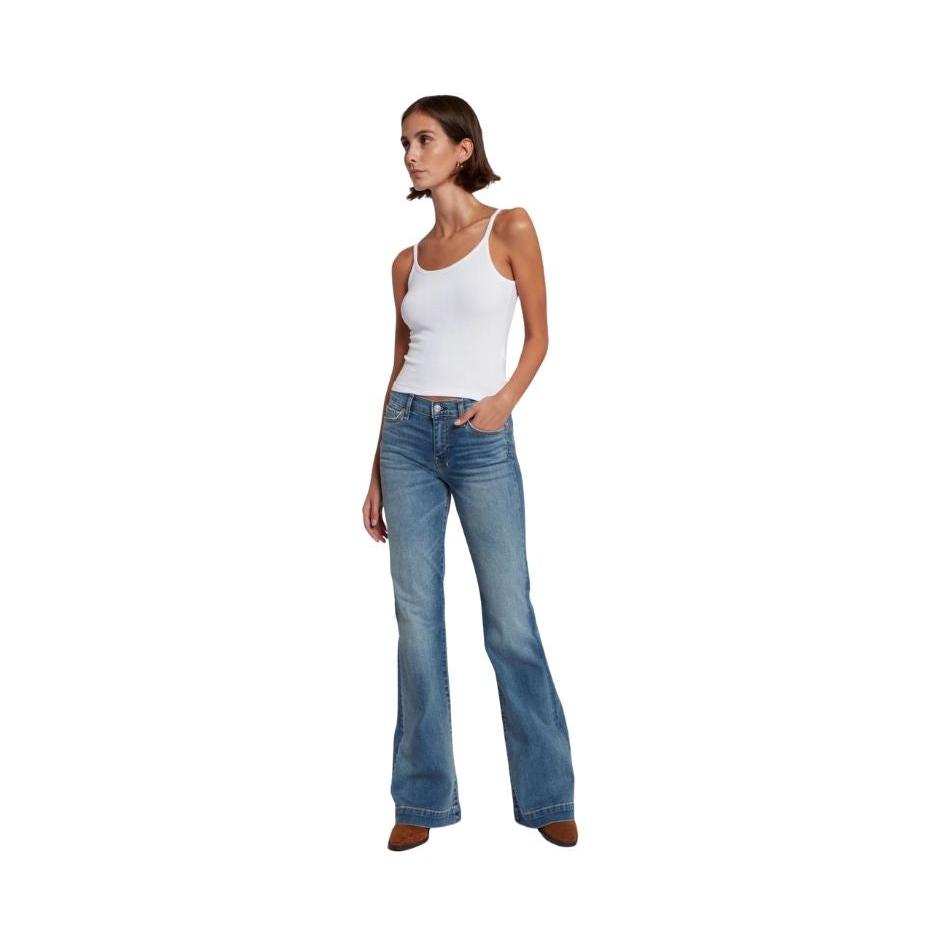 7 For All Man Kind Dojo-Distress Authentic 36" Inseam