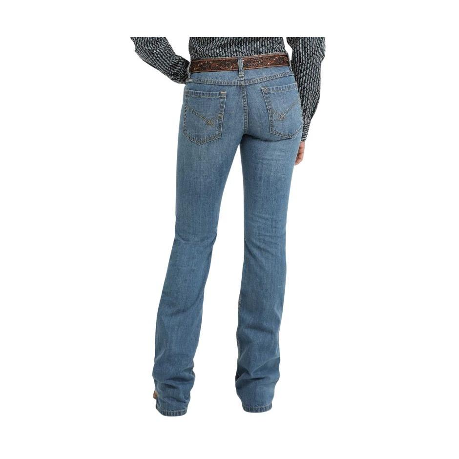 Cinch Women's Kylie II Midrise  Slim Fit Jeans- Medium Stone
