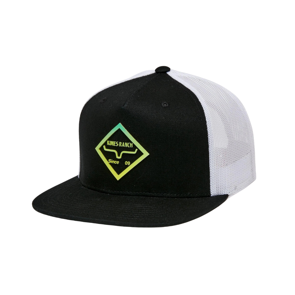 Kimes Unisex Diamond Dogs Trucker Hat - Black