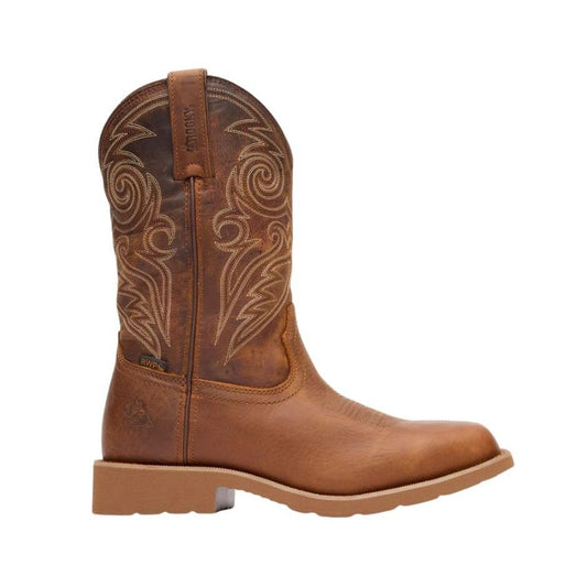 Rocky Monocrepe 12" Waterproof Western Boot-Bronze Brown