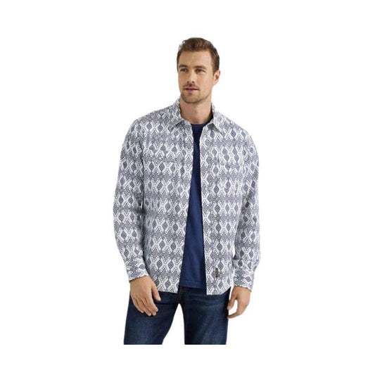 Wrangler Men's Retro Modern Fit Snap Long Sleeve Shirt