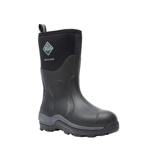 Muck Boots Men's Arctic Sport Mid Calf - Black