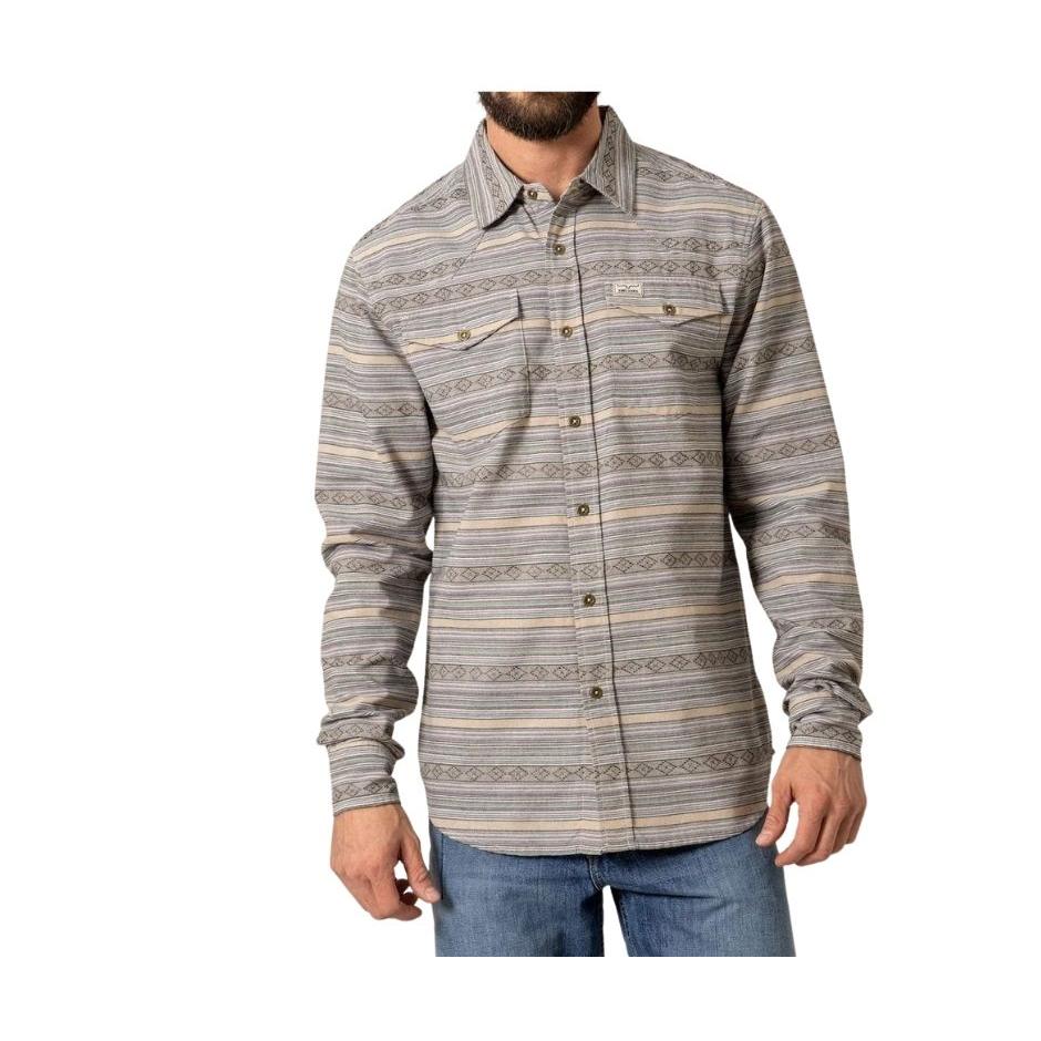Kimes Men's Ortega Long Sleeve Shirt - Assorted Colours