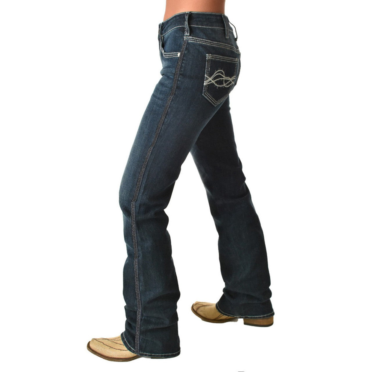 Cowgirl Tuff Women's Another Level Jeans - Medium Wash