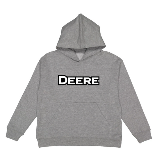 John Deere Youth Deere Hoodie - Oxford Heather