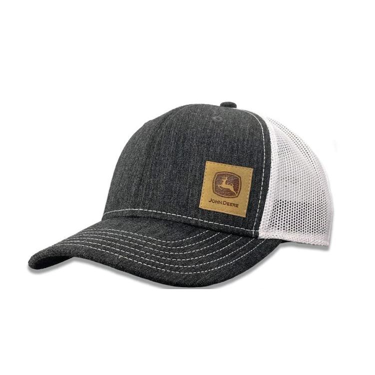 John Deere Suede Logo Patch Hat - Multiple Colours - Irvine Tack & Western Wear