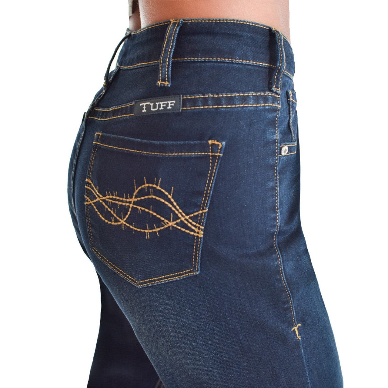 Cowgirl Tuff Women's Indigo Classic Jean - Dark Wash