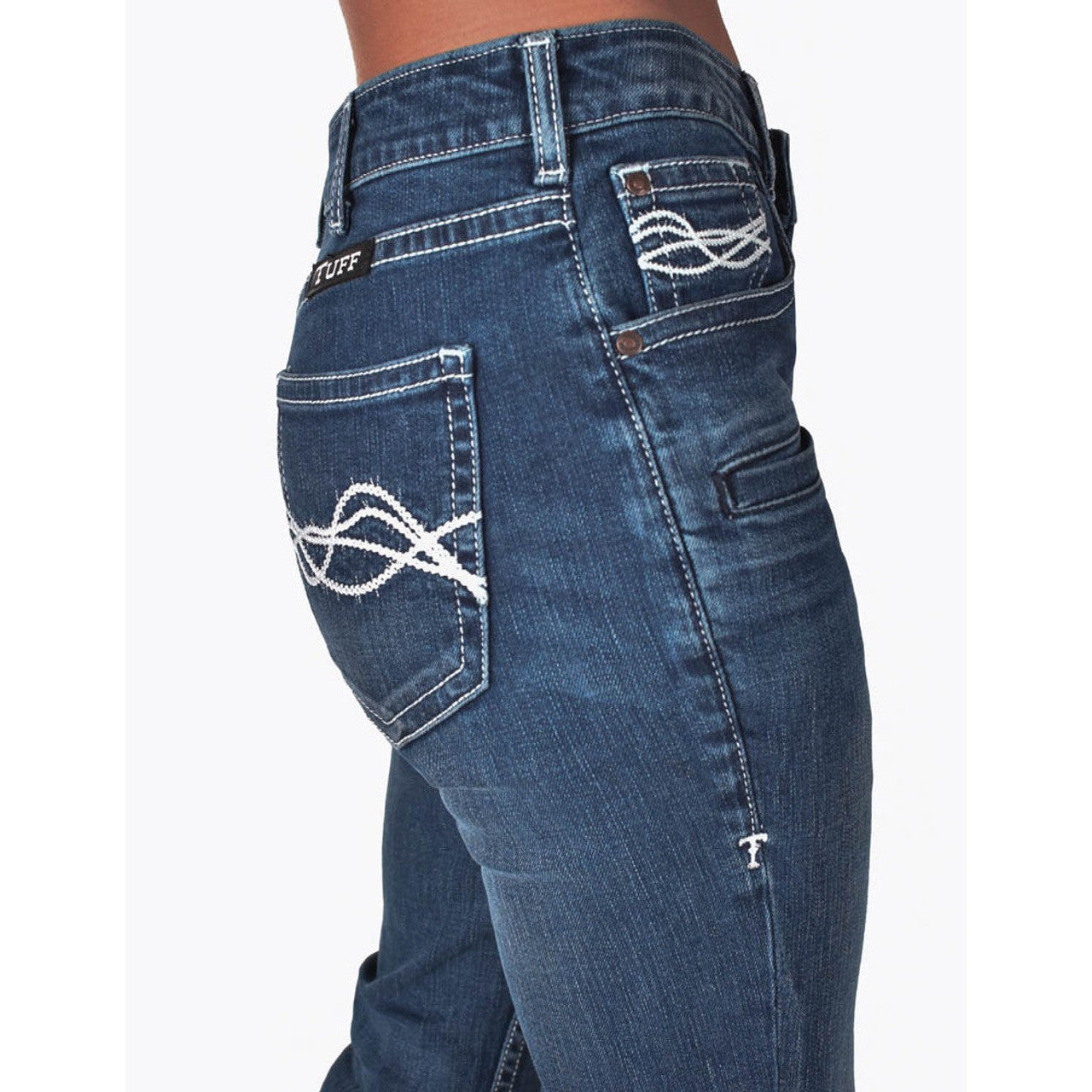 Cowgirl Tuff Women's Legendary Light Jeans - Medium Wash