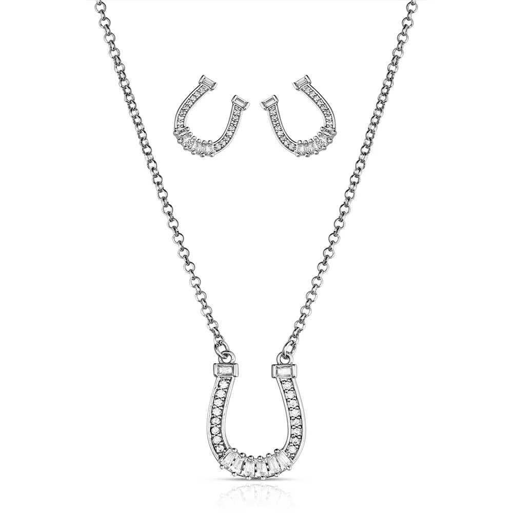 Montana Silversmiths True Luck Crystal Jewelry Set