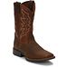 Justin Mens Chet Pebble Brown Boots