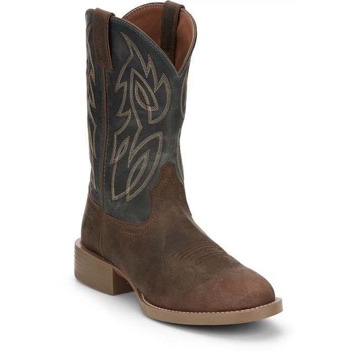 Justin Men's 11" Rendon Western Work Boot - Barnwood