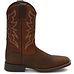Justin Mens Chet Pebble Brown Boots