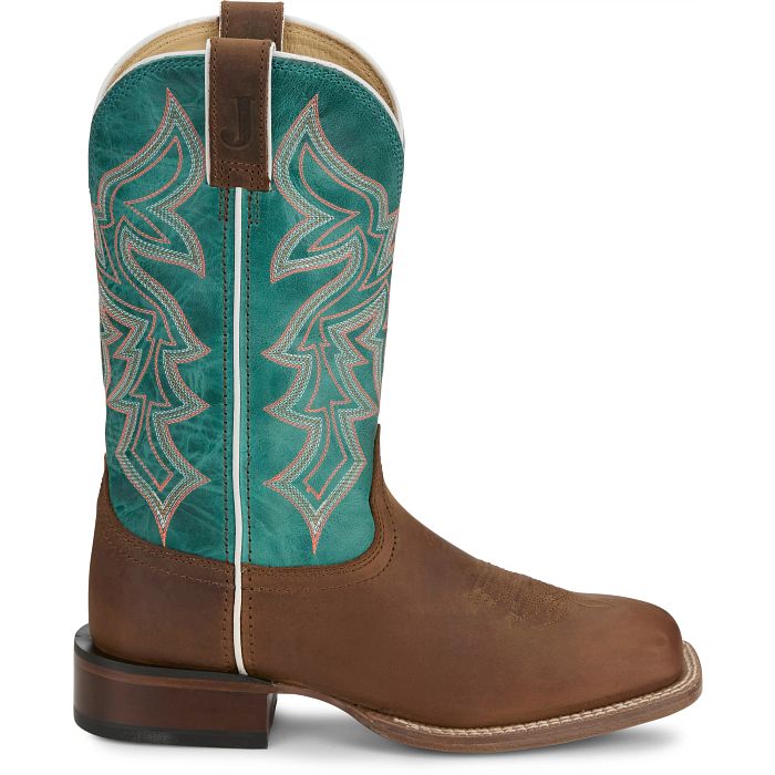 Justin Women's 11" MIss Ellie Western Boot- Rustic