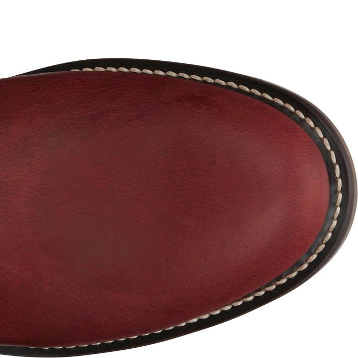 Justin Women's Holland 10" Roper Western Boot- Red