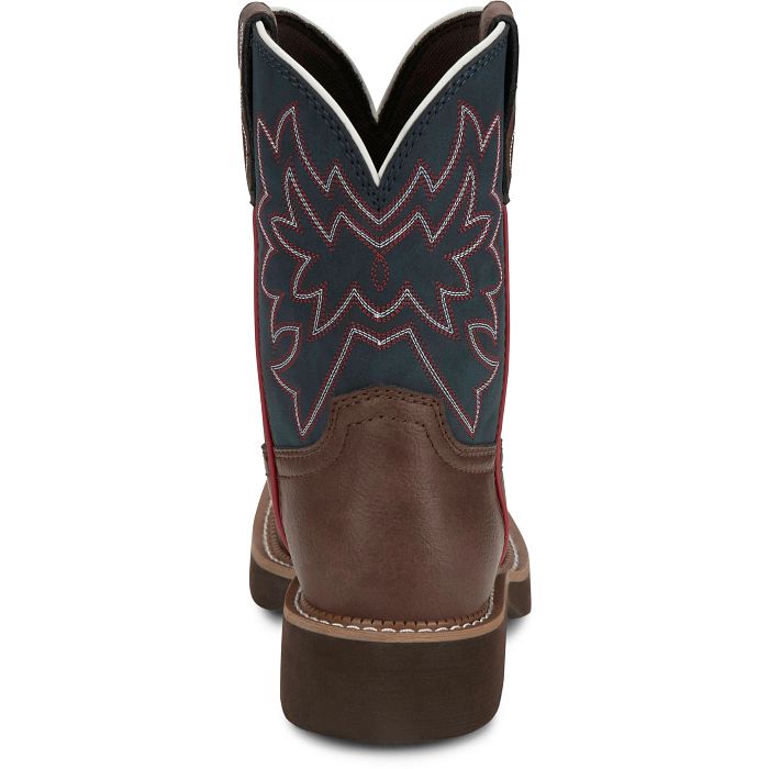 Justin Women's 8" Sunny Western Boot- Brick