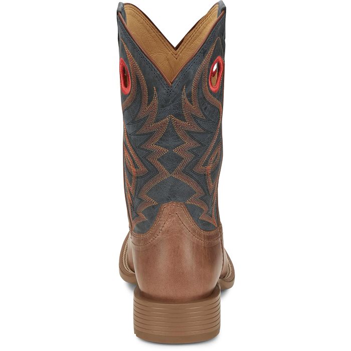 Justin Men's 11" Pickett Western Boot - Peanut/Tan