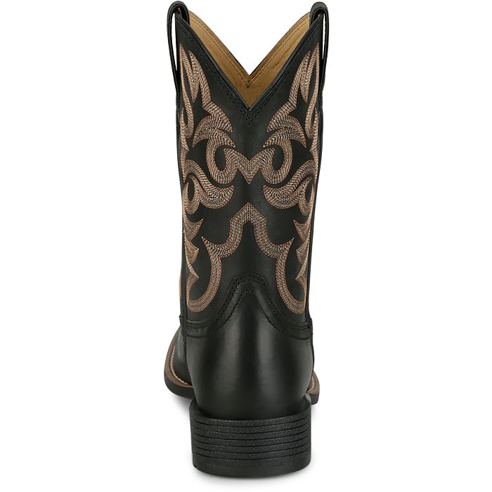 Justin Men's 11" Jasper Western Boot - Black