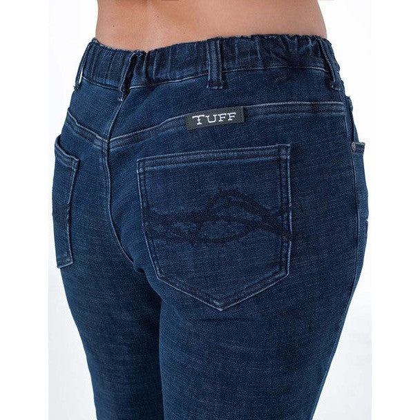 Cowgirl Tuff Women's Tuff Cowgirl Winter Jeans - Dark Wash