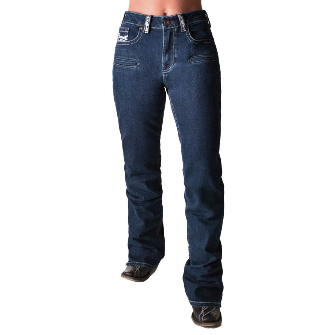 Cowgirl Tuff Women's XOXO Jean - Medium Wash