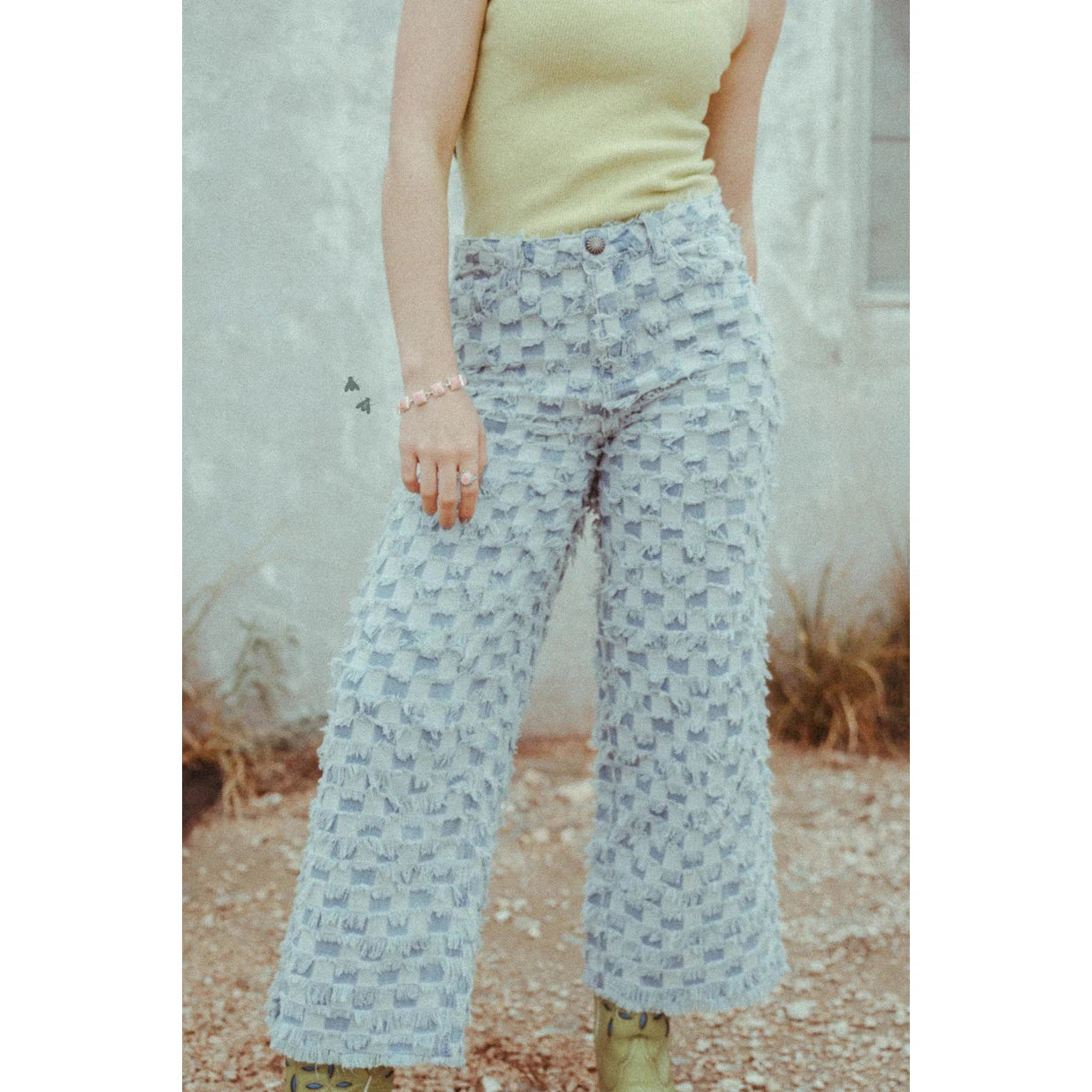 2 Fly Women's Rockin Crop Jeans - Light Wash