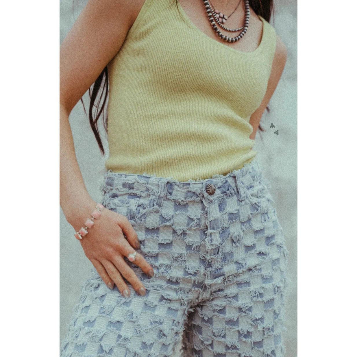 2 Fly Women's Rockin Crop Jeans - Light Wash