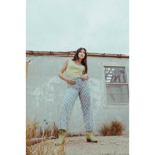 2 Fly Women's Rockin Crop Jeans - Light Wash