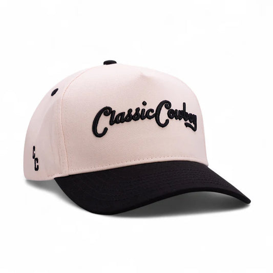 Classic Cowboy Unisex The Kelce Cap- Off White/Black - Irvine Tack & Western Wear