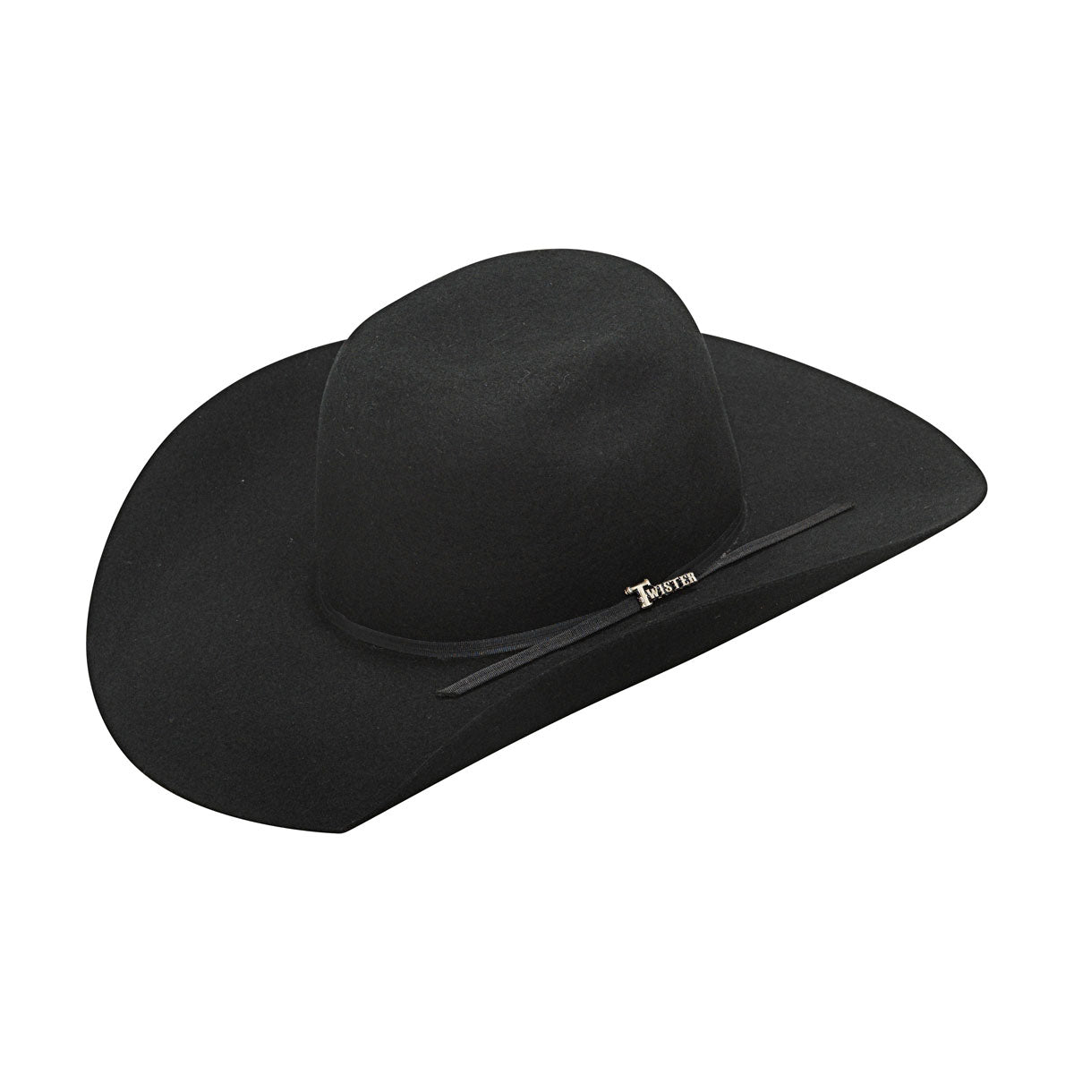 Twister Kid's Wool Western Hat - Black
