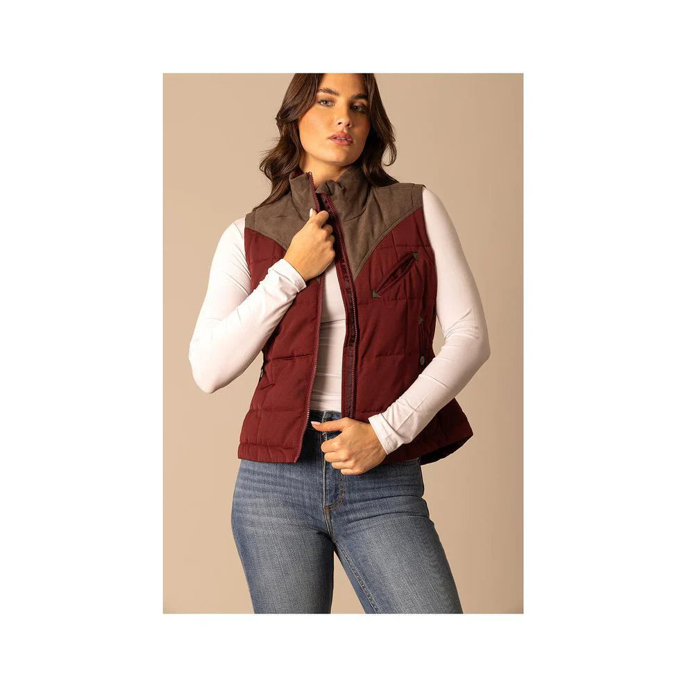 Kimes Women's Lenora Puffer Vest- Multiple Colours