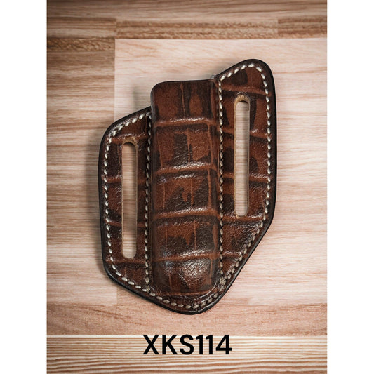Twisted X Confoured Knife Sheath - Alligator Print - Irvine Tack & Western Wear