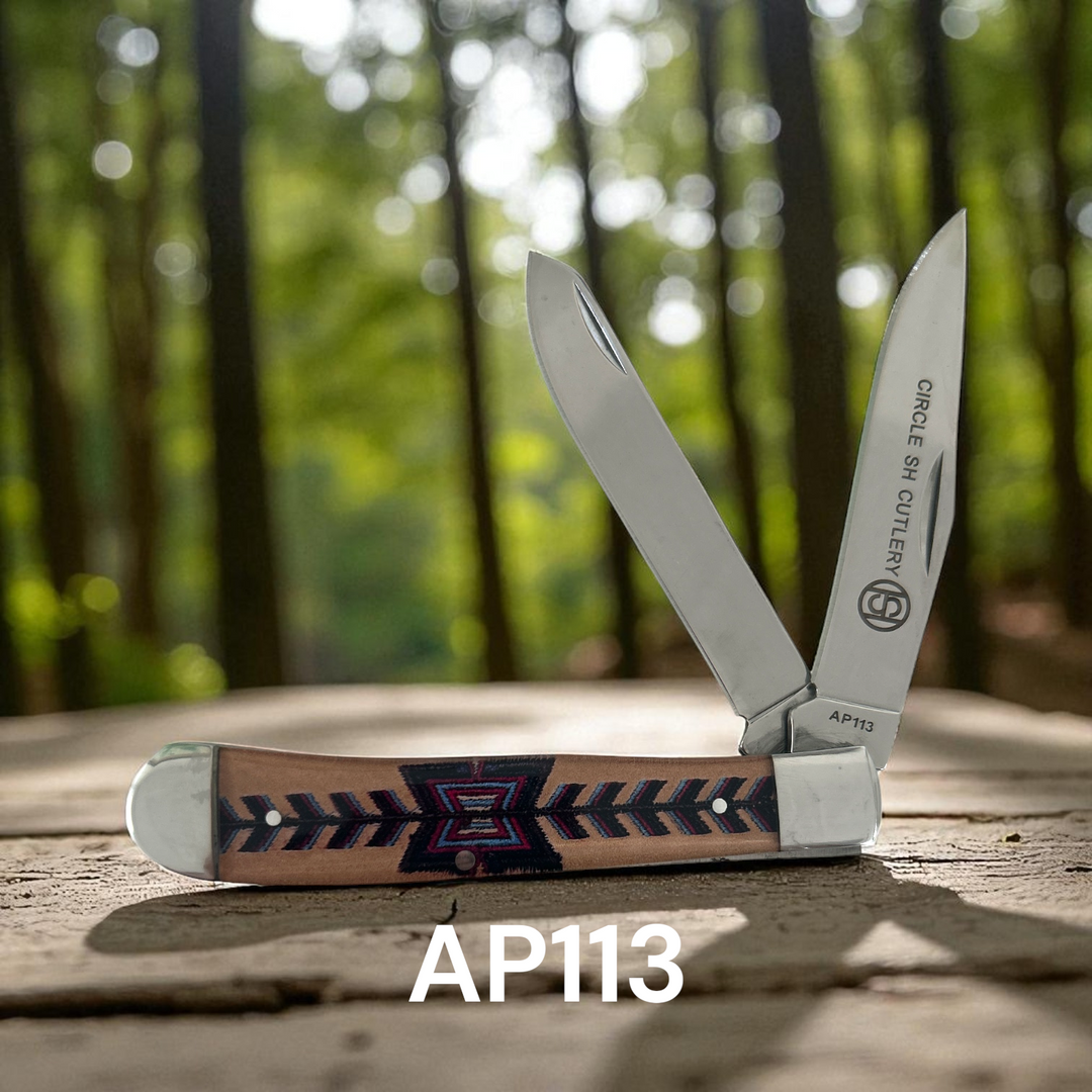 Twisted X Stainless Circle SH Knife - Irvine Tack &amp; Western Wear