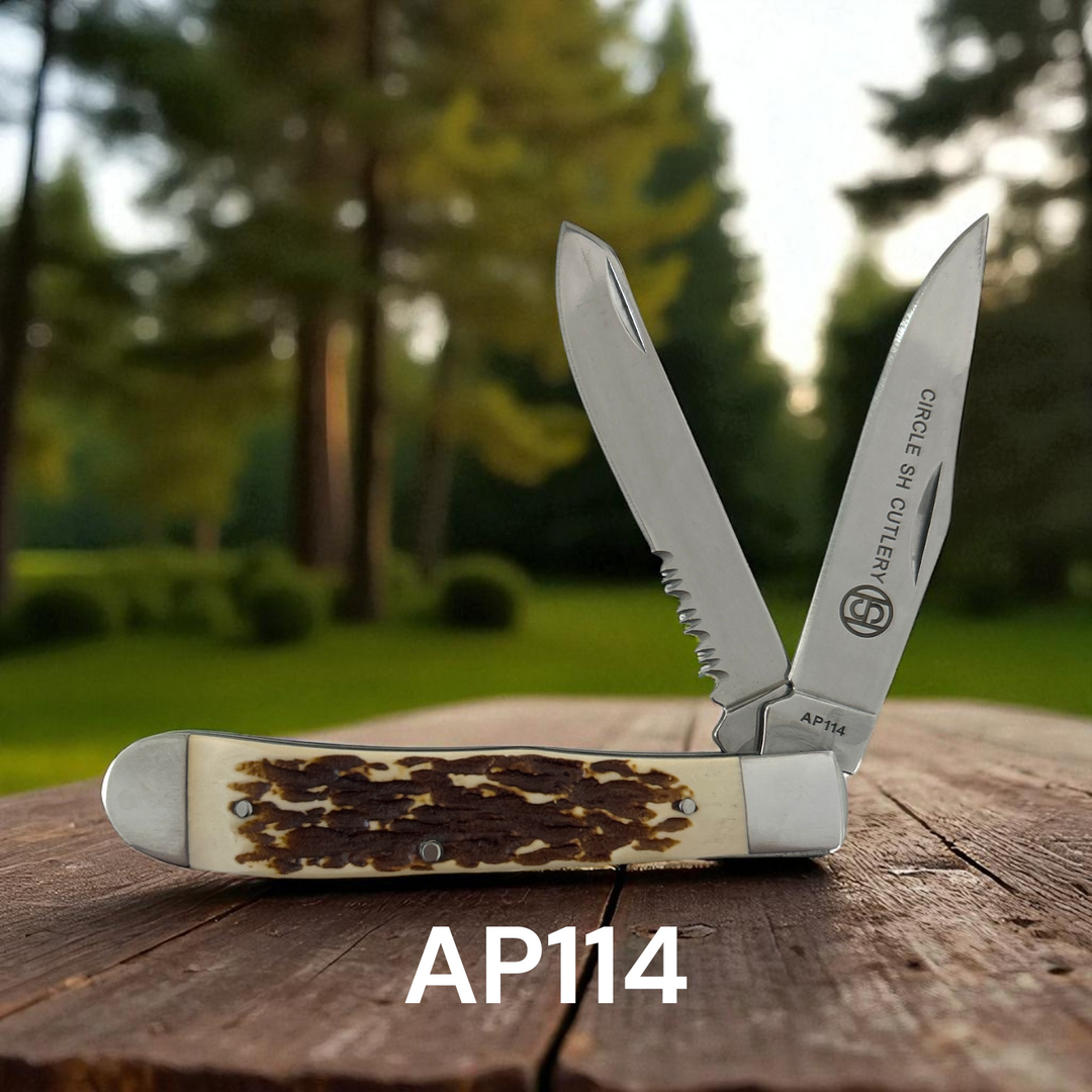 Twisted X Stainless Circle SH Knife - Irvine Tack &amp; Western Wear