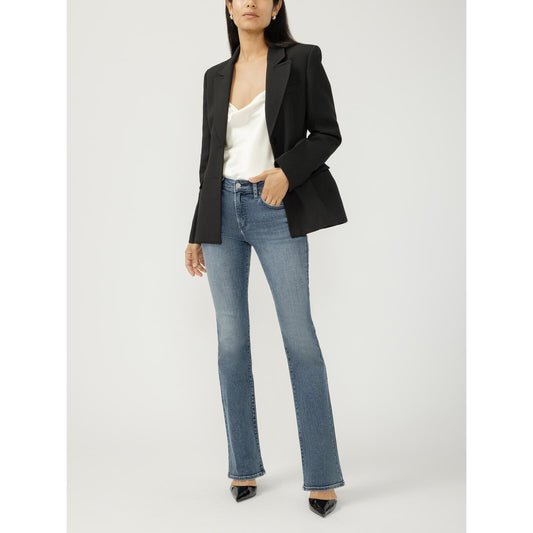 Silver Women's Most Wanted Mid Rise Skinny Jeans- Bristol