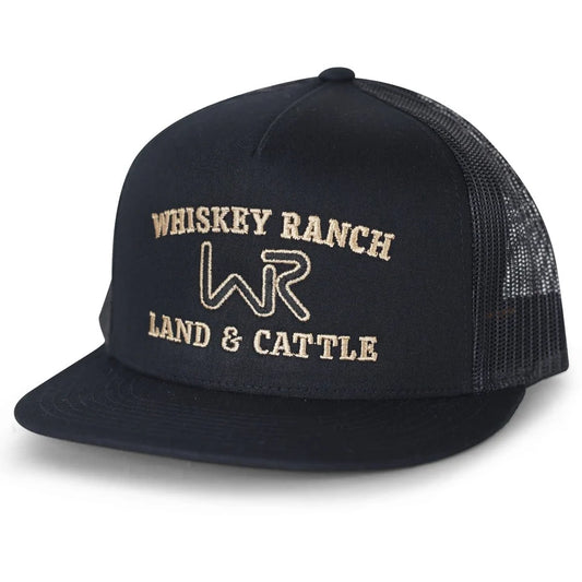 Whiskey Bent Hat Co - The Laramie Cap - Black - Irvine Tack & Western Wear