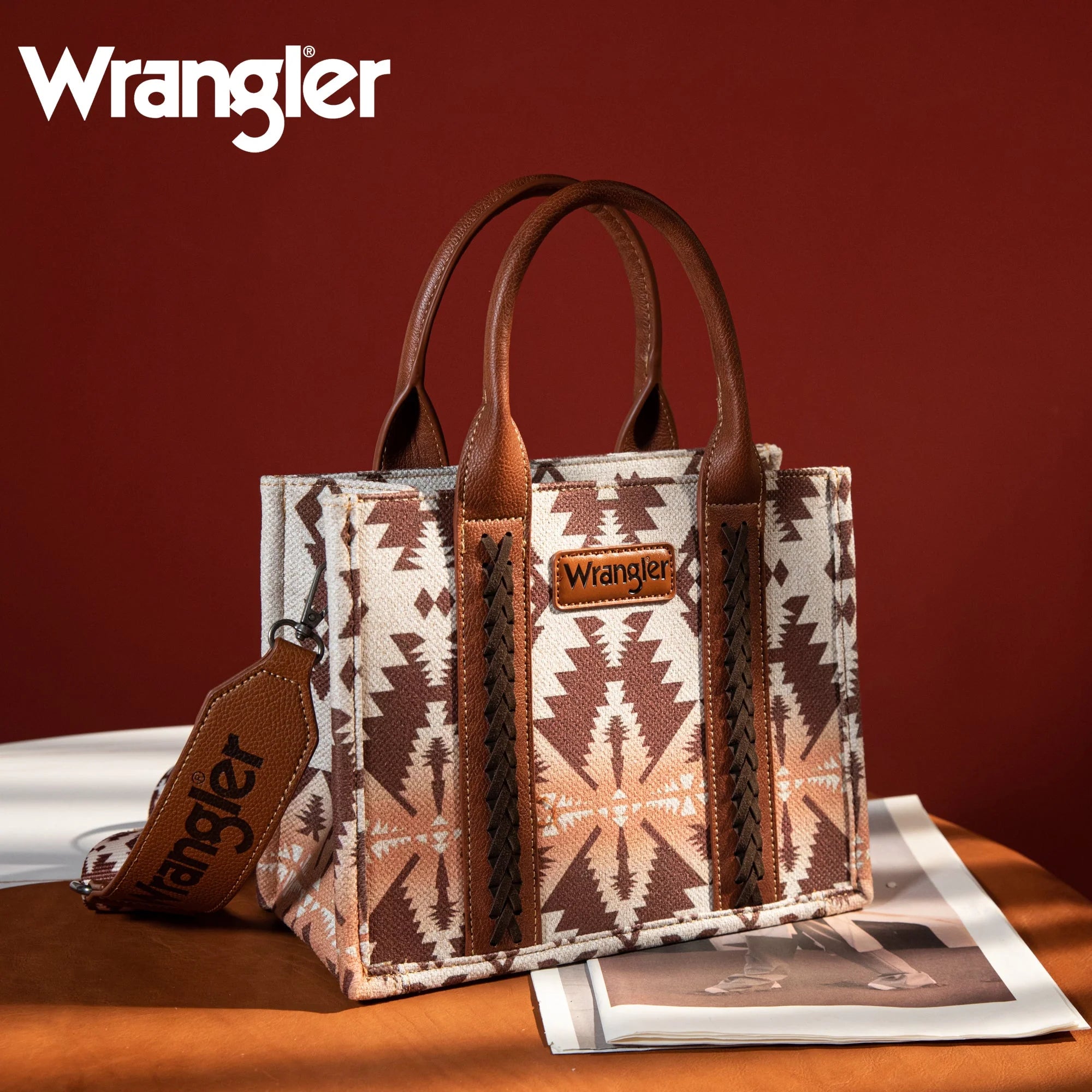 Wrangler® Fringe Shoulder Bag - For Horse Lovers and a Western Lifestyle