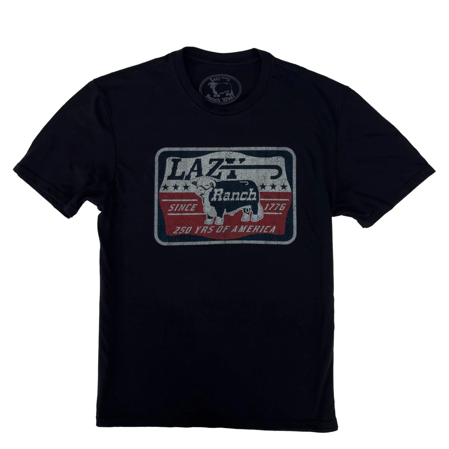 Lazy J Ranch Men's Liberty Short Sleeve Tee Shirt - Multiple Colours