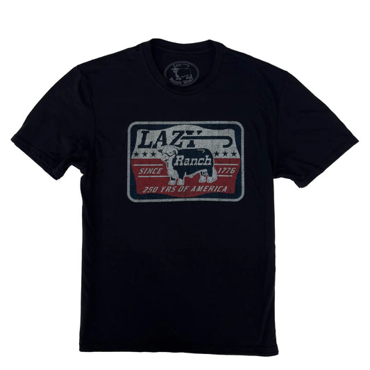Lazy J Ranch Men's Liberty Short Sleeve Tee Shirt - Multiple Colours