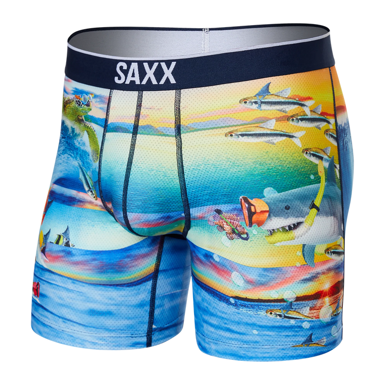 Saxx Men's Volt Breathable Mesh Boxer Briefs - Assorted Colours