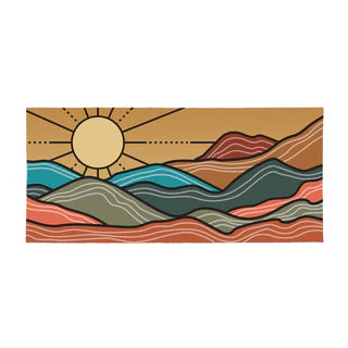 Evergreen Southwest Sunrise PVC Trapper Mat - 28 x 16