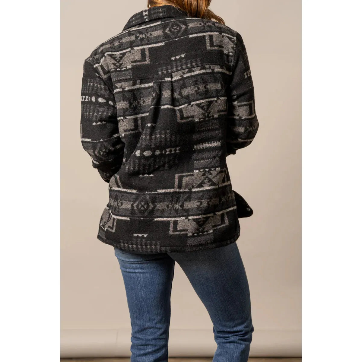 Kimes Women's Long Sleeve Lauren Wool Jacket - Black