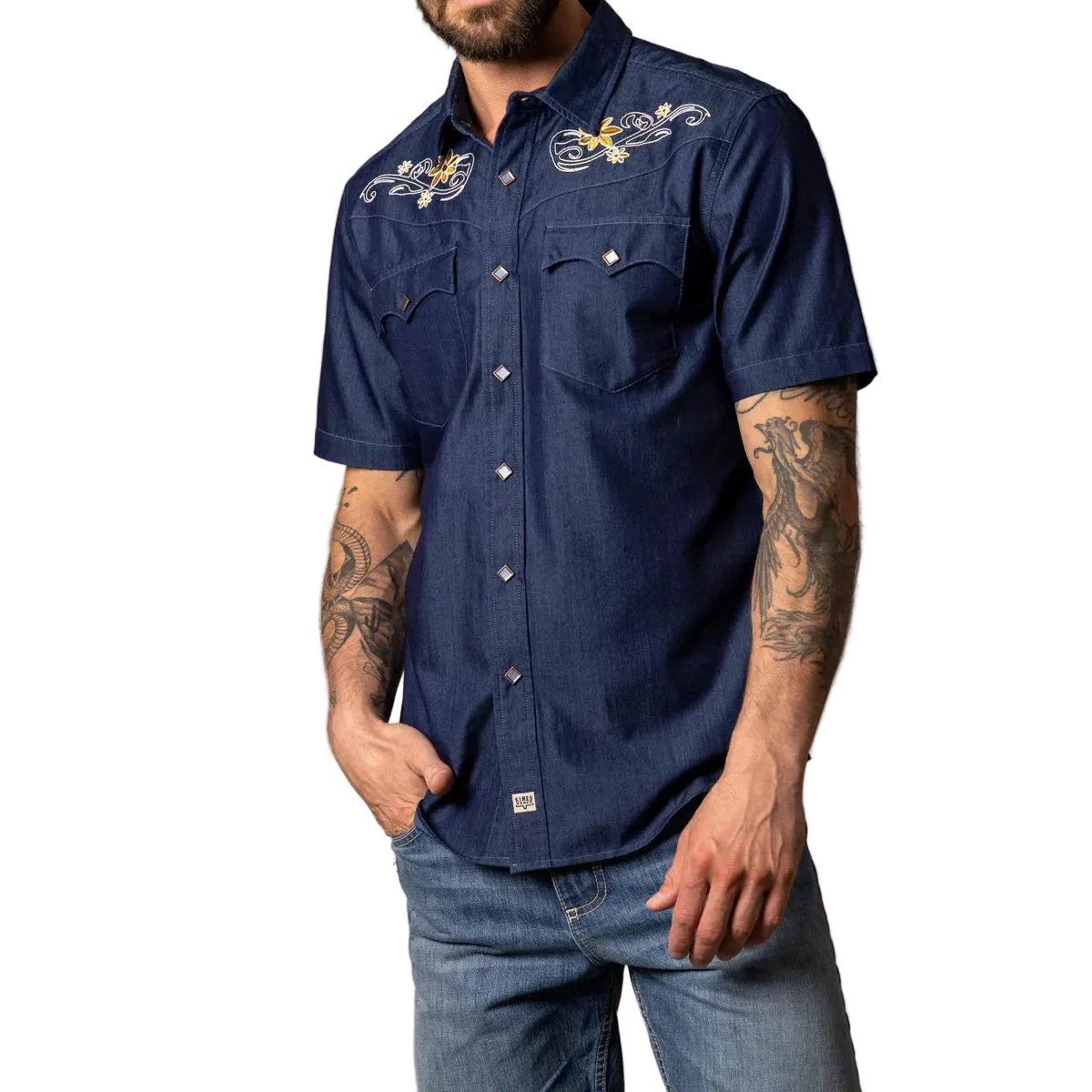 Kimes Men's Leland Short Sleeve Shirt - Multiple Colours