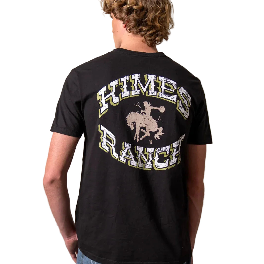 Kimes Men's Lucky B Bucking Short Sleeve Tee Shirt- Multiple Colours