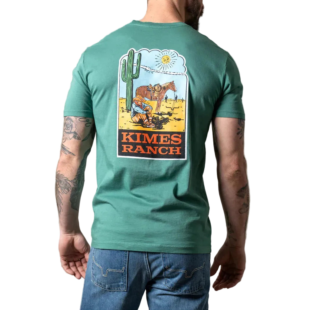 Kimes Men's Lucky B Sun Had Just Risen Short Sleeve Tee Shirt - Multiple Colours