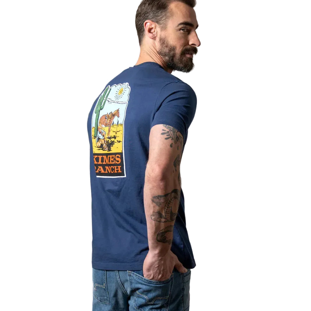 Kimes Men's Lucky B Sun Had Just Risen Short Sleeve Tee Shirt - Multiple Colours