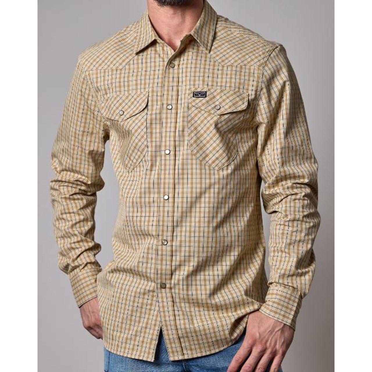 Kimes Men's Long Sleeve Smalls Dress Shirt - Multiple Colours