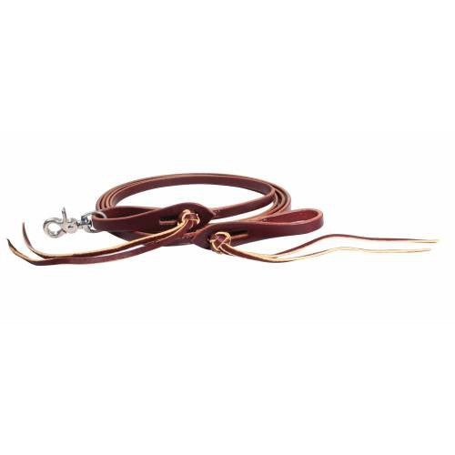 Professionals Choice Pineapple Knot Latigo Roping Rein