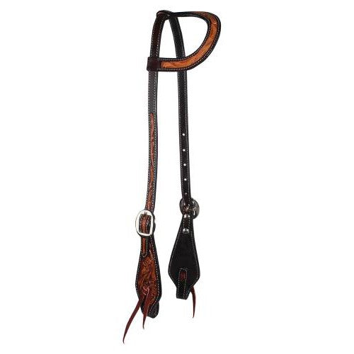 Professionals Choice One Ear Headstall-Prarie Flower