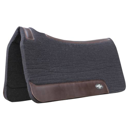 Professional's Choice 28x30 Steam Pressed Comfort-Fit Felt Saddle Pad -  3/4" Felt