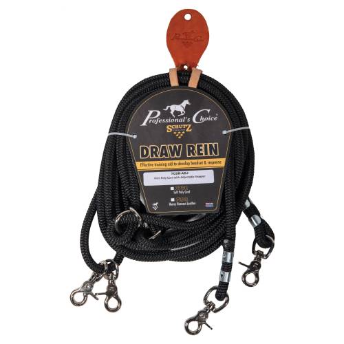 Professionals Choice Adjustable Training Reins