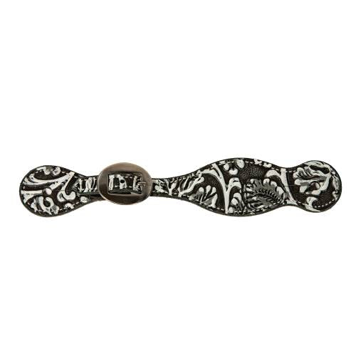 Professional Choice Spur Strap Black/White Paisly - Women